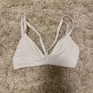 White bralette